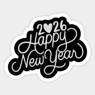 Happy New Year 2026 – New Year Vibes 2026 Sticker